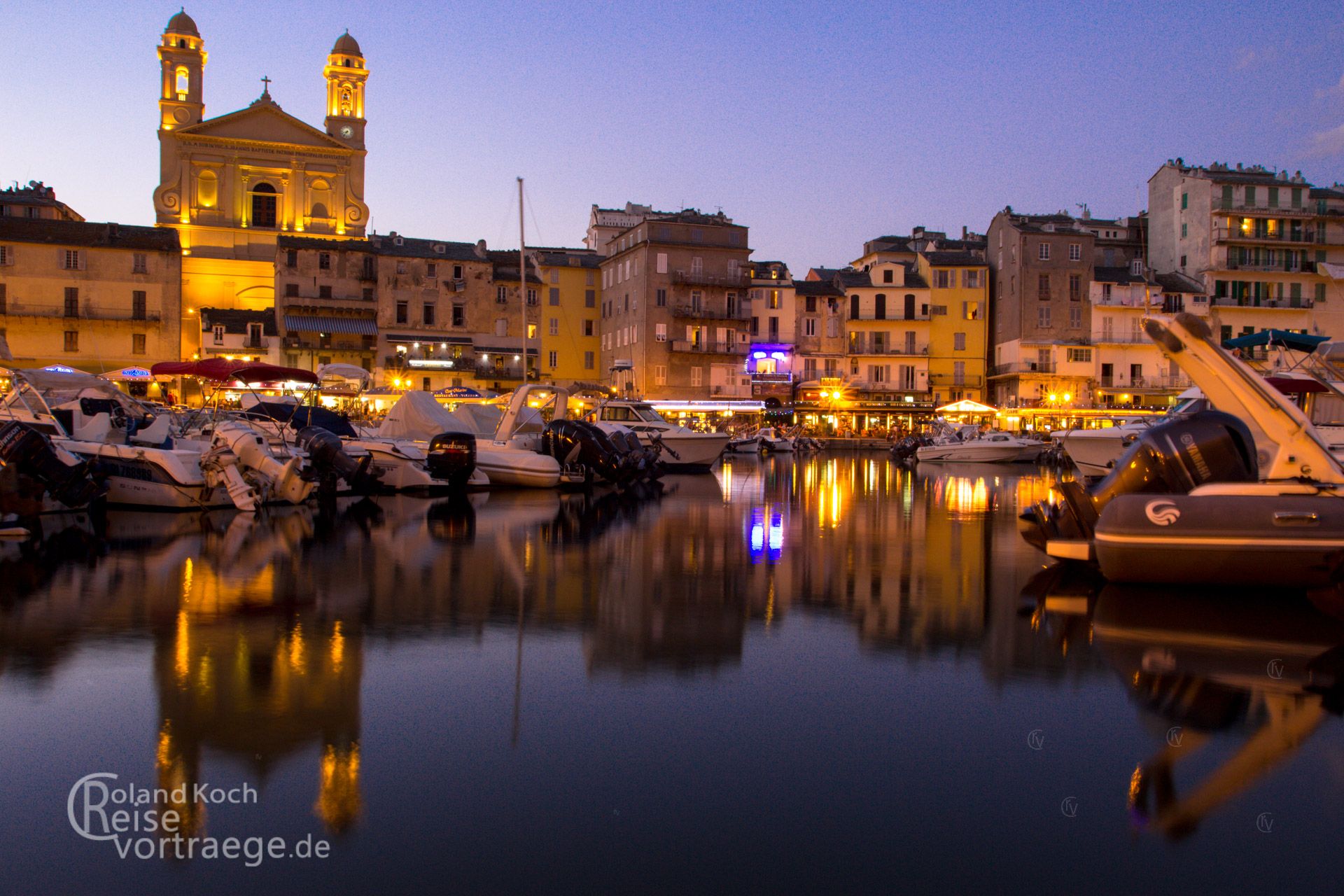 Korsika - Alter Hafen von Bastia